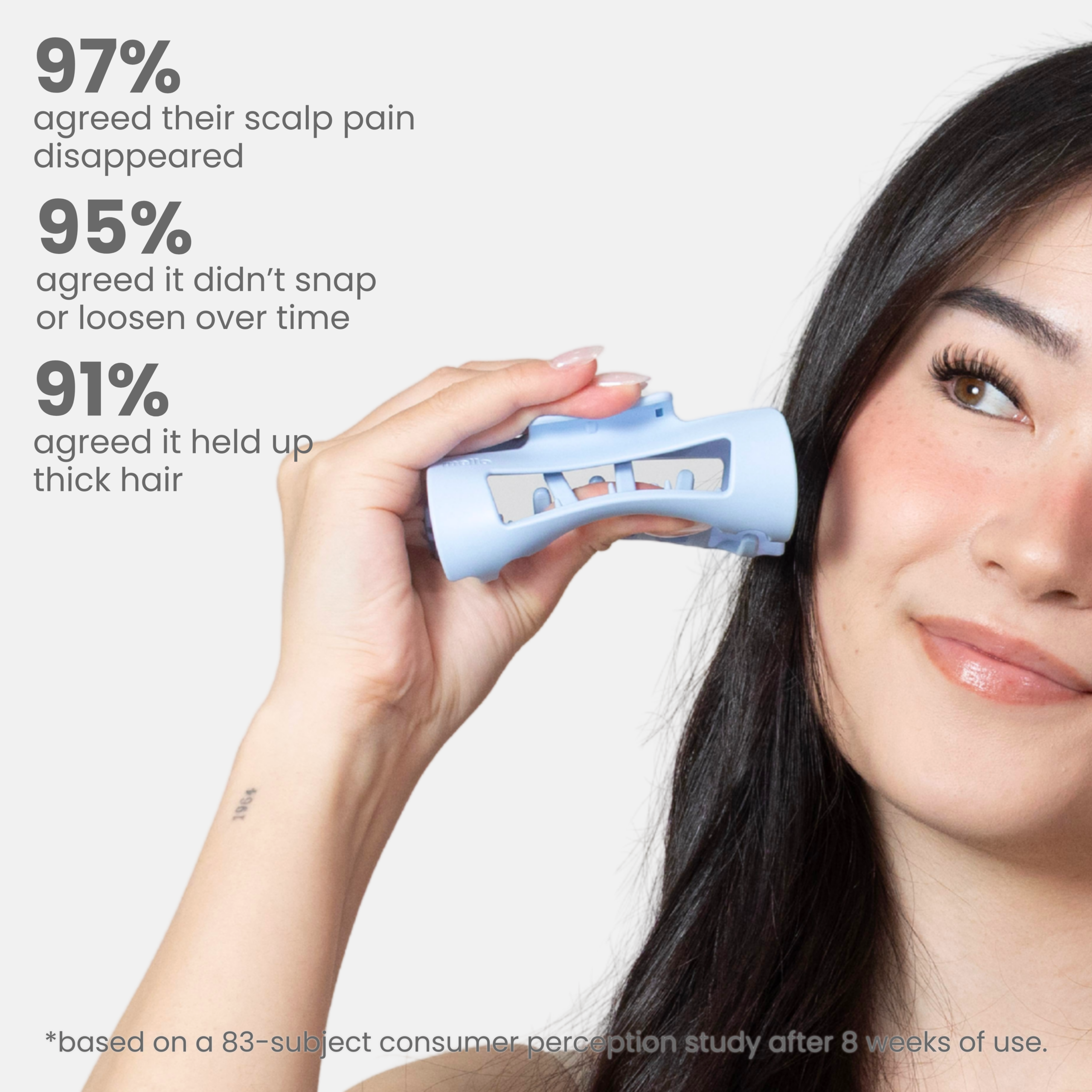 cloud clip flexible hair claw clip cloud clip flexible hair claw clip